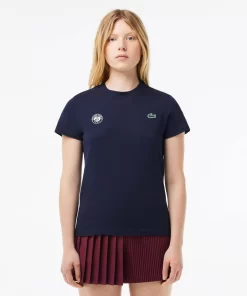 Lacoste Sport Clothing-Ultra-Dry Sport Roland Garros Edition Tennis T-Shirt