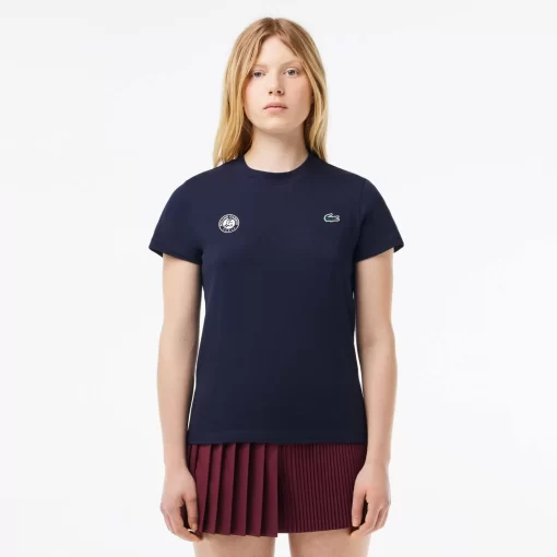 Lacoste Sport Clothing-Ultra-Dry Sport Roland Garros Edition Tennis T-Shirt