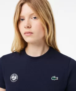 Lacoste Sport Clothing-Ultra-Dry Sport Roland Garros Edition Tennis T-Shirt