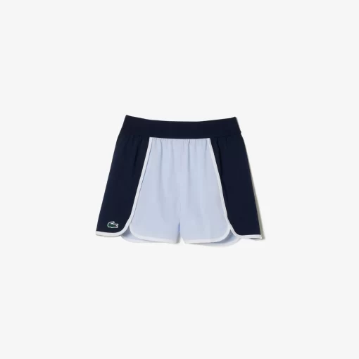 Lacoste Fitness & Training-Ultra-Dry Stretch Colour-Block Sport Shorts