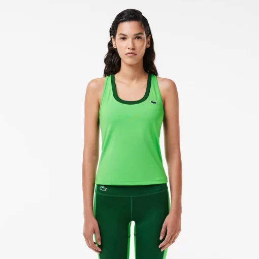 Lacoste Fitness & Training-Ultra-Dry Stretch Sport Tank Top