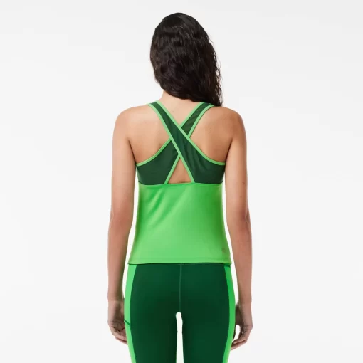 Lacoste Fitness & Training-Ultra-Dry Stretch Sport Tank Top