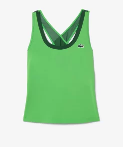 Lacoste Fitness & Training-Ultra-Dry Stretch Sport Tank Top