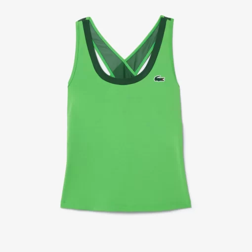 Lacoste Fitness & Training-Ultra-Dry Stretch Sport Tank Top