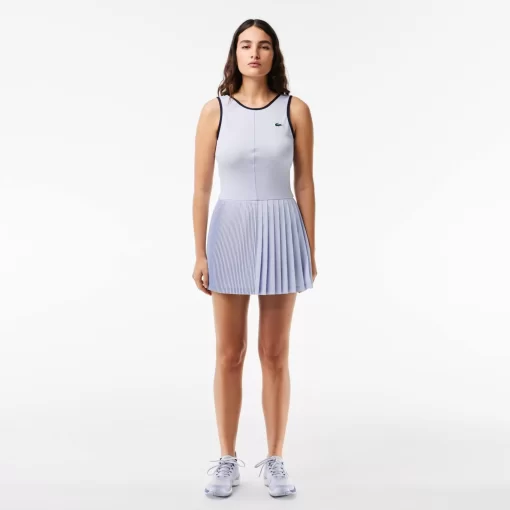 Lacoste Sport Clothing-Ultra-Dry Stretch Tennis Dress And Shorts