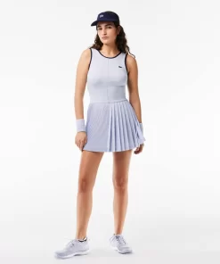 Lacoste Sport Clothing-Ultra-Dry Stretch Tennis Dress And Shorts