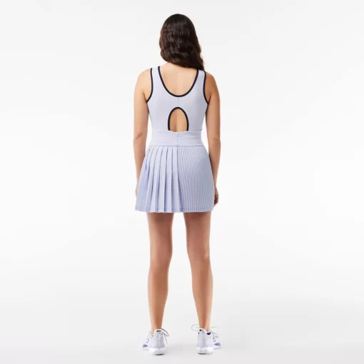 Lacoste Sport Clothing-Ultra-Dry Stretch Tennis Dress And Shorts