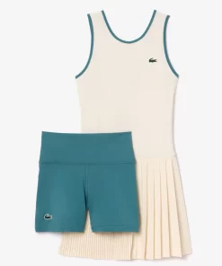 Lacoste Tennis-Ultra-Dry Stretch Tennis Dress And Shorts