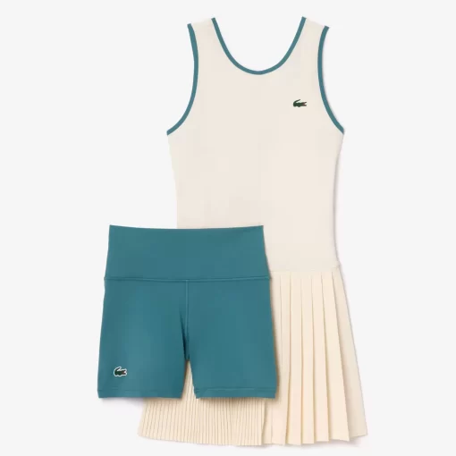 Lacoste Tennis-Ultra-Dry Stretch Tennis Dress And Shorts