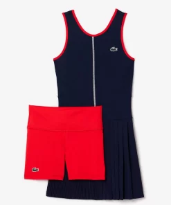 Lacoste Tennis-Ultra-Dry Stretch Tennis Dress And Shorts