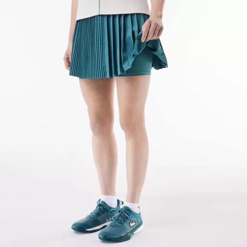 Lacoste Tennis-Ultra-Dry Stretch Tennis Skirt With Shorts