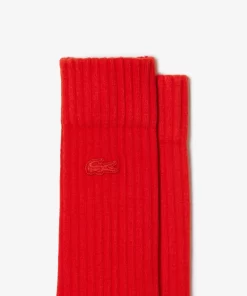 Lacoste Socks-Unisex 3-Pack Organic Cotton Socks