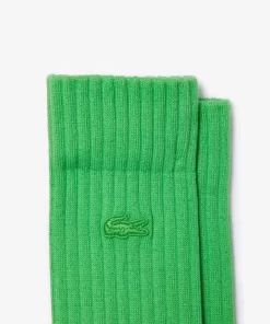 Lacoste Socks-Unisex 3-Pack Organic Cotton Socks