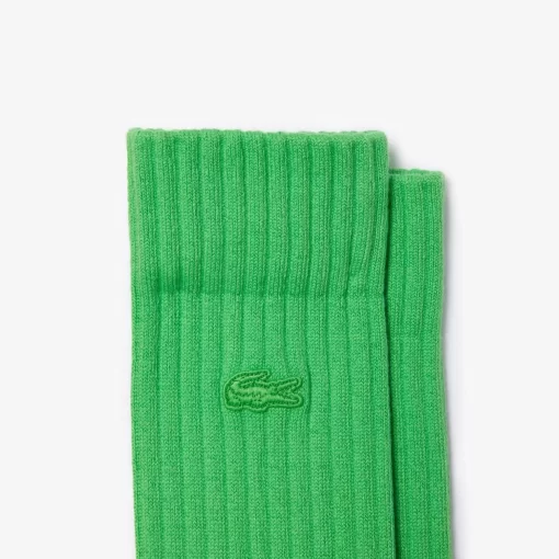 Lacoste Socks-Unisex 3-Pack Organic Cotton Socks