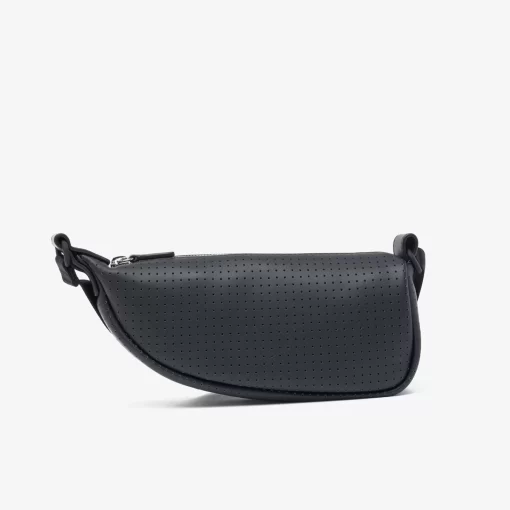 Lacoste Cross Body-Unisex Alga Perforated Shoulder Bag - Small