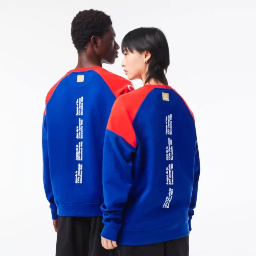 Lacoste Sport Clothing-Unisex Barcelona Olympics Heritage Sweatshirt