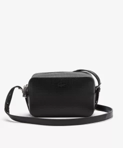 Lacoste Cross Body-Unisex Chantaco Pique Leather Small Shoulder Bag