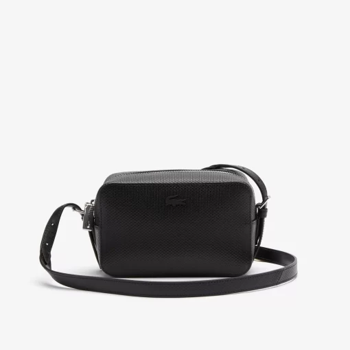 Lacoste Cross Body-Unisex Chantaco Pique Leather Small Shoulder Bag