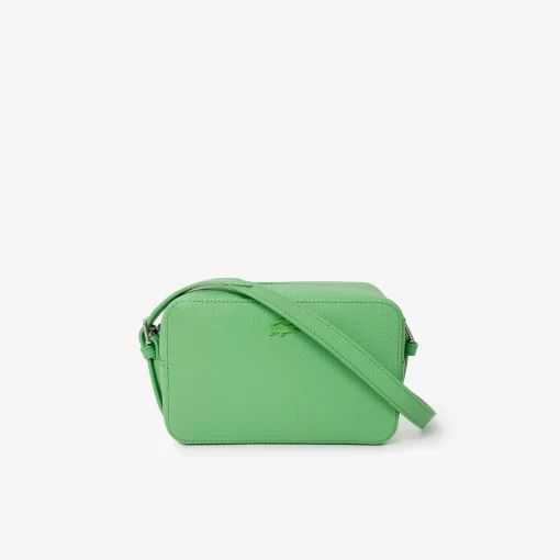 Lacoste Cross Body-Unisex Chantaco Pique Leather Small Shoulder Bag