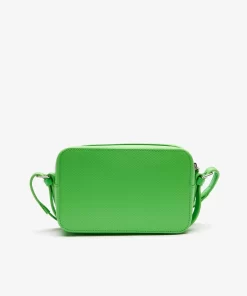 Lacoste Cross Body-Unisex Chantaco Pique Leather Small Shoulder Bag