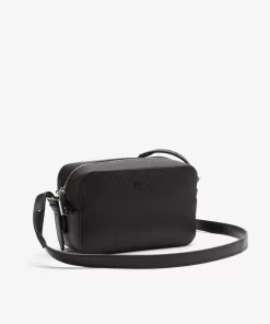 Lacoste Cross Body-Unisex Chantaco Pique Leather Small Shoulder Bag