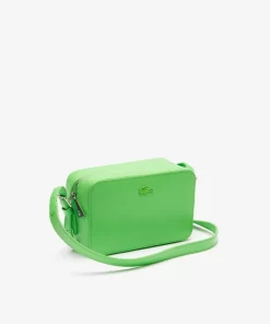 Lacoste Cross Body-Unisex Chantaco Pique Leather Small Shoulder Bag