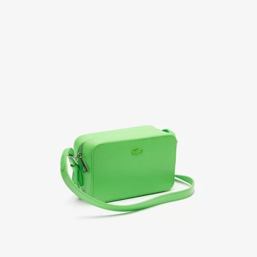 Lacoste Cross Body-Unisex Chantaco Pique Leather Small Shoulder Bag