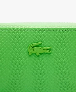 Lacoste Cross Body-Unisex Chantaco Pique Leather Small Shoulder Bag