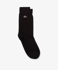 Lacoste Socks-Unisex Cotton Blend High-Cut Socks