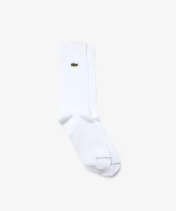 Lacoste Socks-Unisex Cotton Blend High-Cut Socks