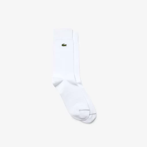 Lacoste Socks-Unisex Cotton Blend High-Cut Socks