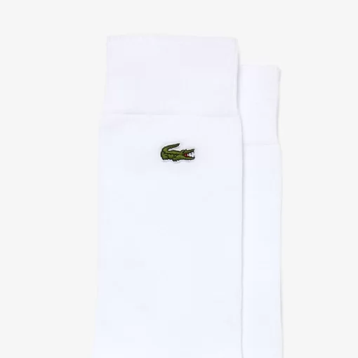 Lacoste Socks-Unisex Cotton Blend High-Cut Socks