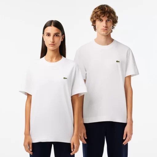 Lacoste T-Shirts-Unisex Crew Neck Organic Cotton T-Shirt