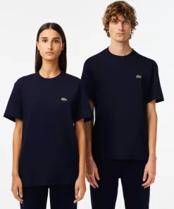 Lacoste T-Shirts-Unisex Crew Neck Organic Cotton T-Shirt