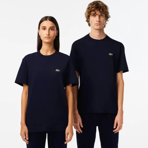 Lacoste T-Shirts-Unisex Crew Neck Organic Cotton T-Shirt