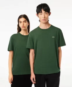 Lacoste T-Shirts-Unisex Crew Neck Organic Cotton T-Shirt