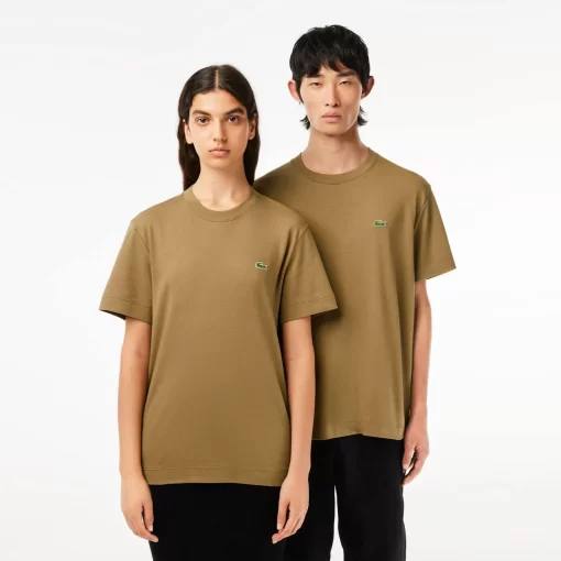 Lacoste T-Shirts-Unisex Crew Neck Organic Cotton T-Shirt