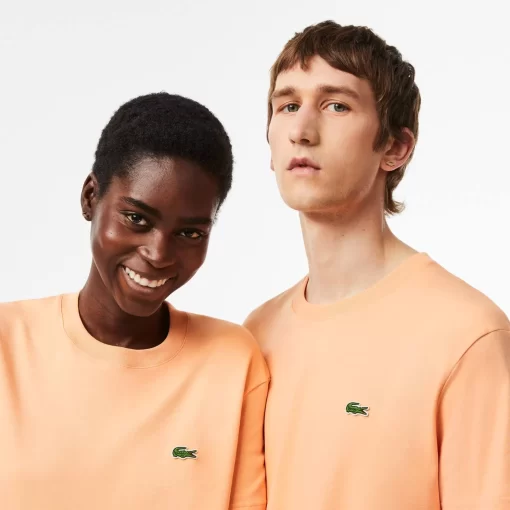 Lacoste T-Shirts-Unisex Crew Neck Organic Cotton T-Shirt