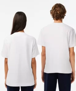 Lacoste T-Shirts-Unisex Crew Neck Organic Cotton T-Shirt