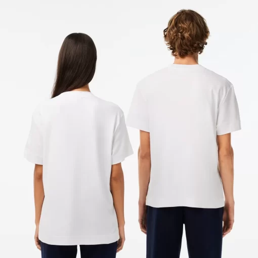 Lacoste T-Shirts-Unisex Crew Neck Organic Cotton T-Shirt