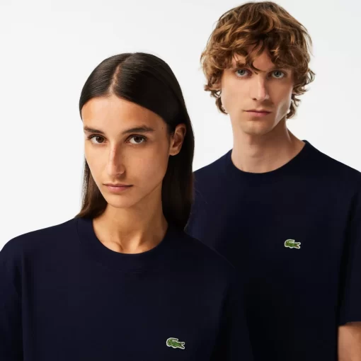 Lacoste T-Shirts-Unisex Crew Neck Organic Cotton T-Shirt