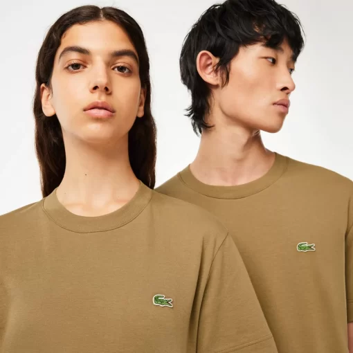 Lacoste T-Shirts-Unisex Crew Neck Organic Cotton T-Shirt