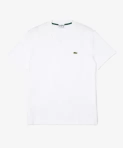 Lacoste T-Shirts-Unisex Crew Neck Organic Cotton T-Shirt