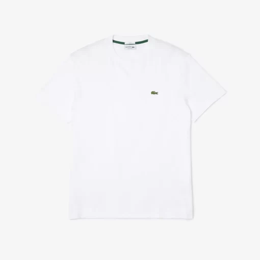 Lacoste T-Shirts-Unisex Crew Neck Organic Cotton T-Shirt