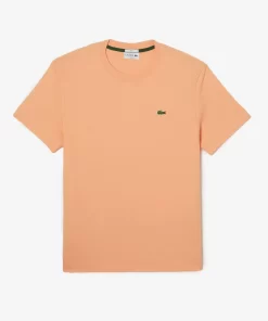 Lacoste T-Shirts-Unisex Crew Neck Organic Cotton T-Shirt