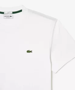 Lacoste T-Shirts-Unisex Crew Neck Organic Cotton T-Shirt