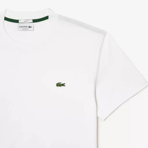 Lacoste T-Shirts-Unisex Crew Neck Organic Cotton T-Shirt