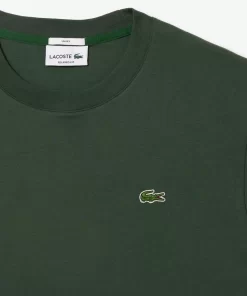 Lacoste T-Shirts-Unisex Crew Neck Organic Cotton T-Shirt