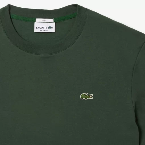 Lacoste T-Shirts-Unisex Crew Neck Organic Cotton T-Shirt