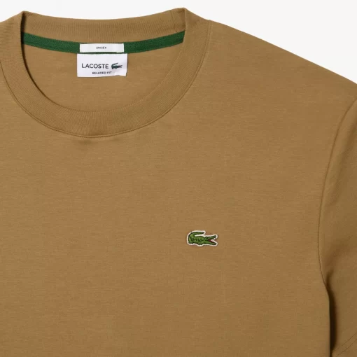 Lacoste T-Shirts-Unisex Crew Neck Organic Cotton T-Shirt